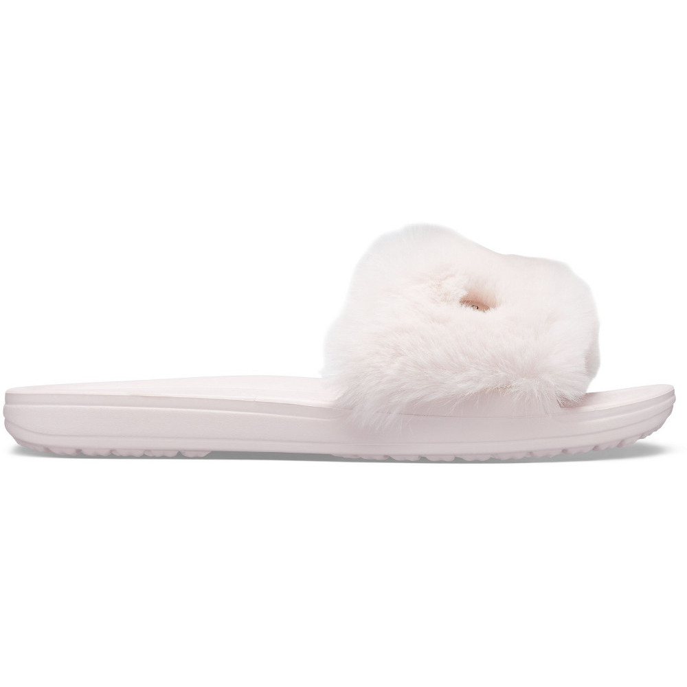 croc sandals fluffy