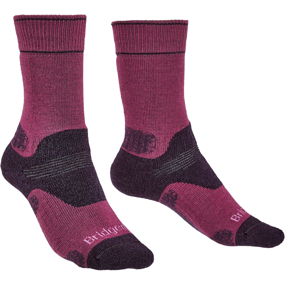 Bridgedale Womens Hike Midweight Merino Wool Walking Socks | eBay