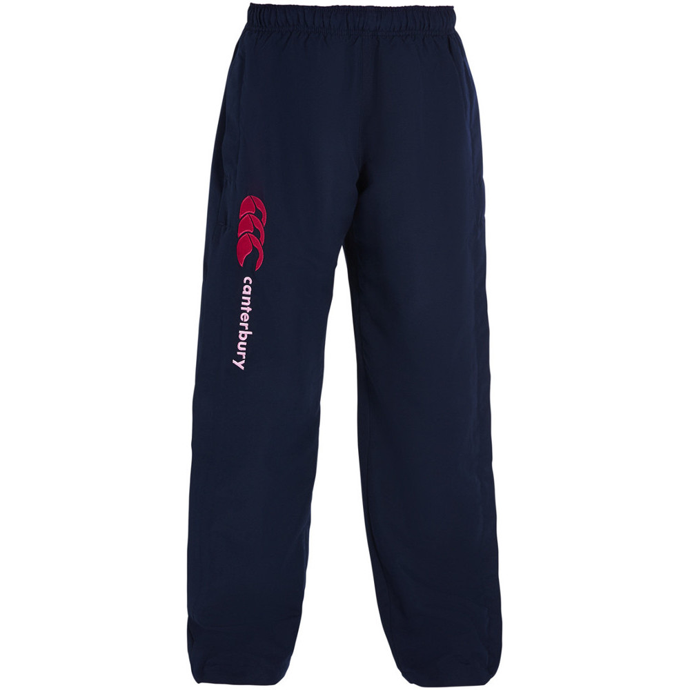 Canterbury Girls CCC Logo Open Hem Stadium Tracksuit Pants / Bottoms | eBay