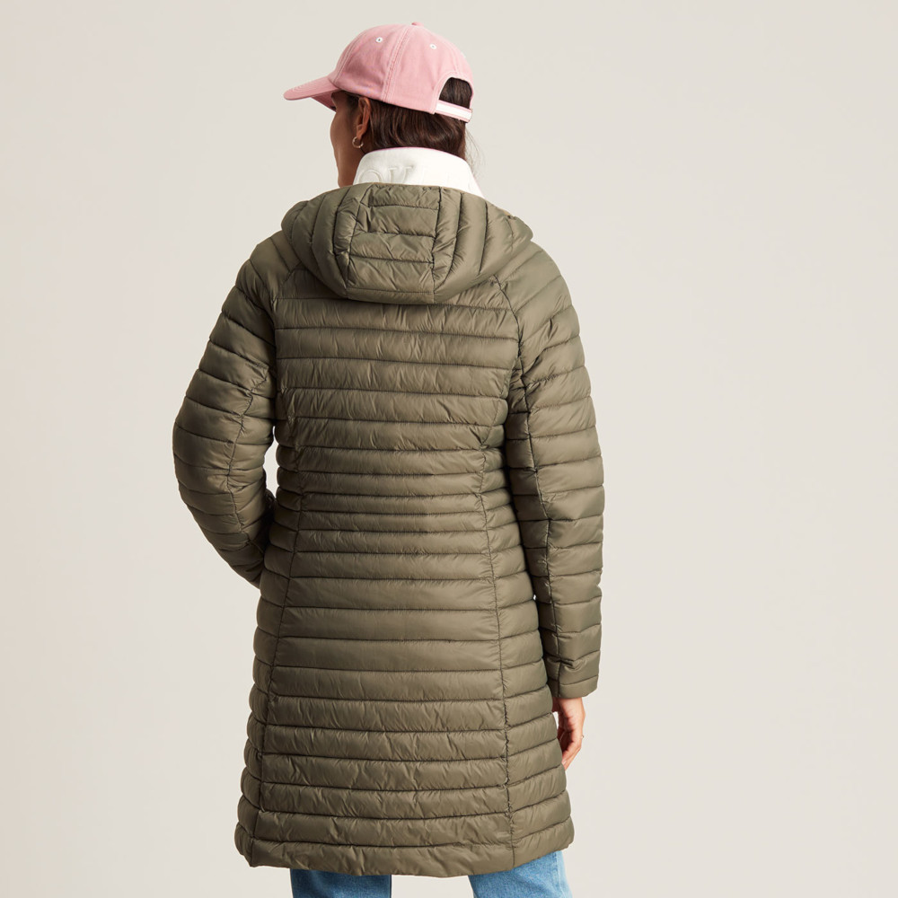 Joules longline padded store jacket