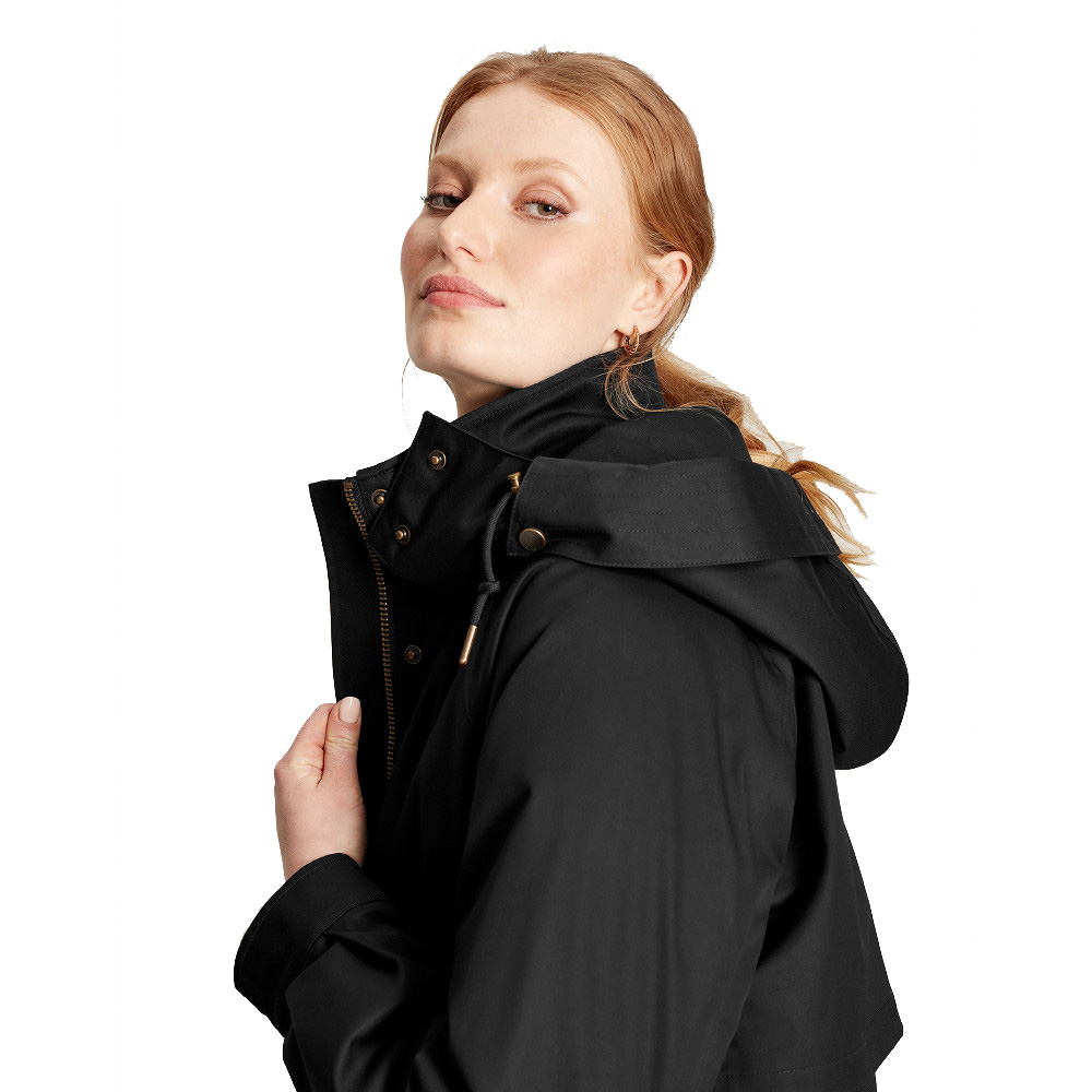 Womens longline best sale waterproof coat uk