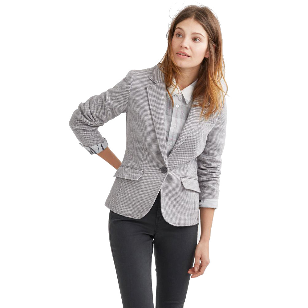 Joules Womens/Ladies Olivia Jersey Cotton Tweed Blazer Jacket | eBay