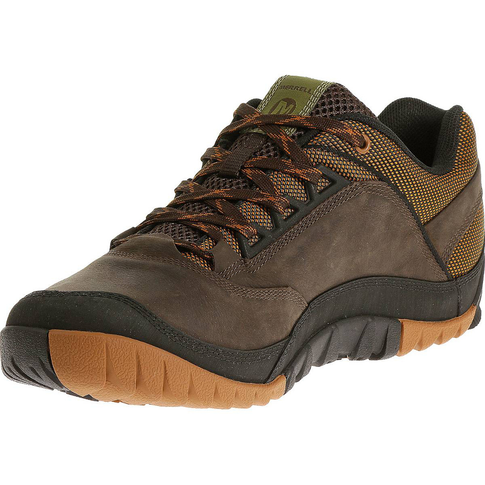 Merrell Mens Annex Leather Breathable Casual Urban & Walking Shoes EBay...