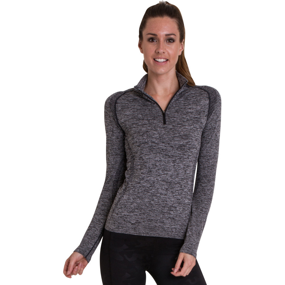 Outdoor Look Womens/Ladies Glenel Zip Cool Dry T Shirt Top | eBay