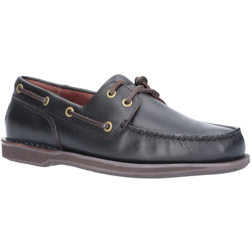 Rockport Mens Perth Classic Leather Lace Up Boat Shoes Ebay 5989