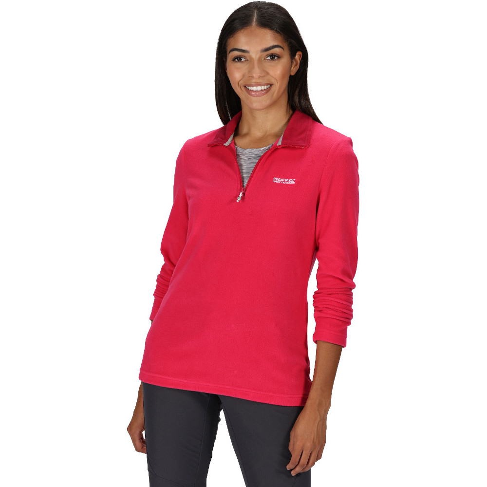 Regatta Womens/Ladies Sweethart Half Zip Lightweight Fleece Top | eBay