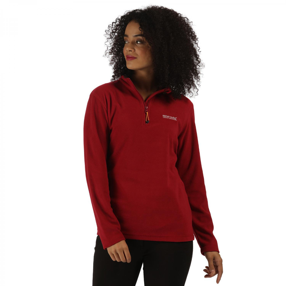 Regatta Womens/Ladies Sweethart Half Zip Lightweight Fleece Top | eBay