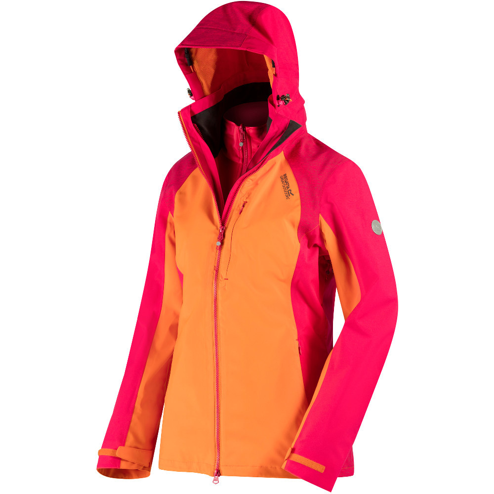 Regatta Womens/Ladies Carletta II Waterproof Breathable Walking Jacket ...