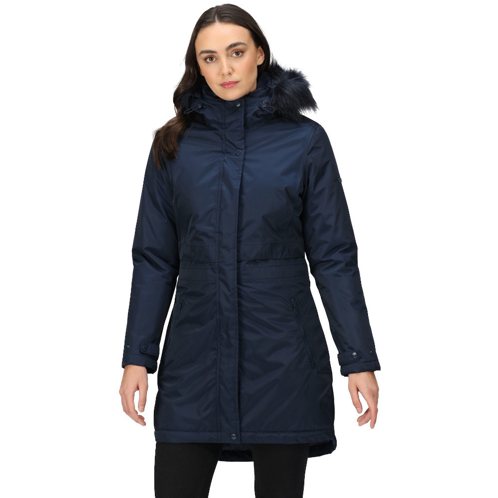 Regatta Womens Lyanna Waterproof Breathable Hooded Parka Coat Jacket | eBay