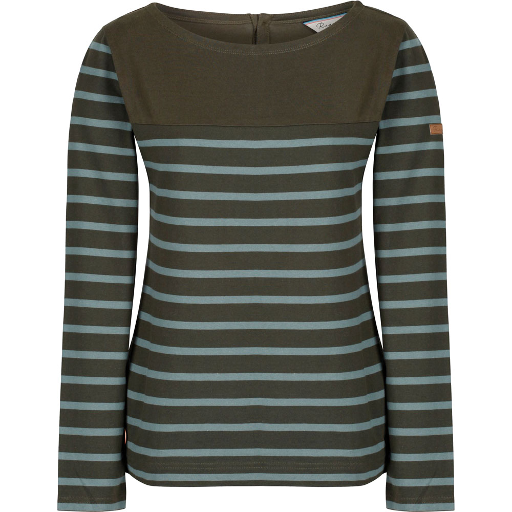 Download Regatta Womens/Ladies Faizah Striped Cotton Jersey Long ...