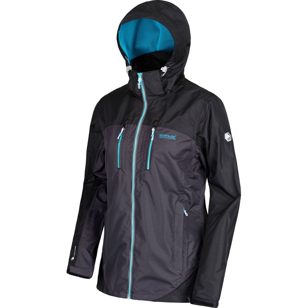 Regatta Womens/Ladies Calderdale II Waterproof Breathable Rain Jacket ...