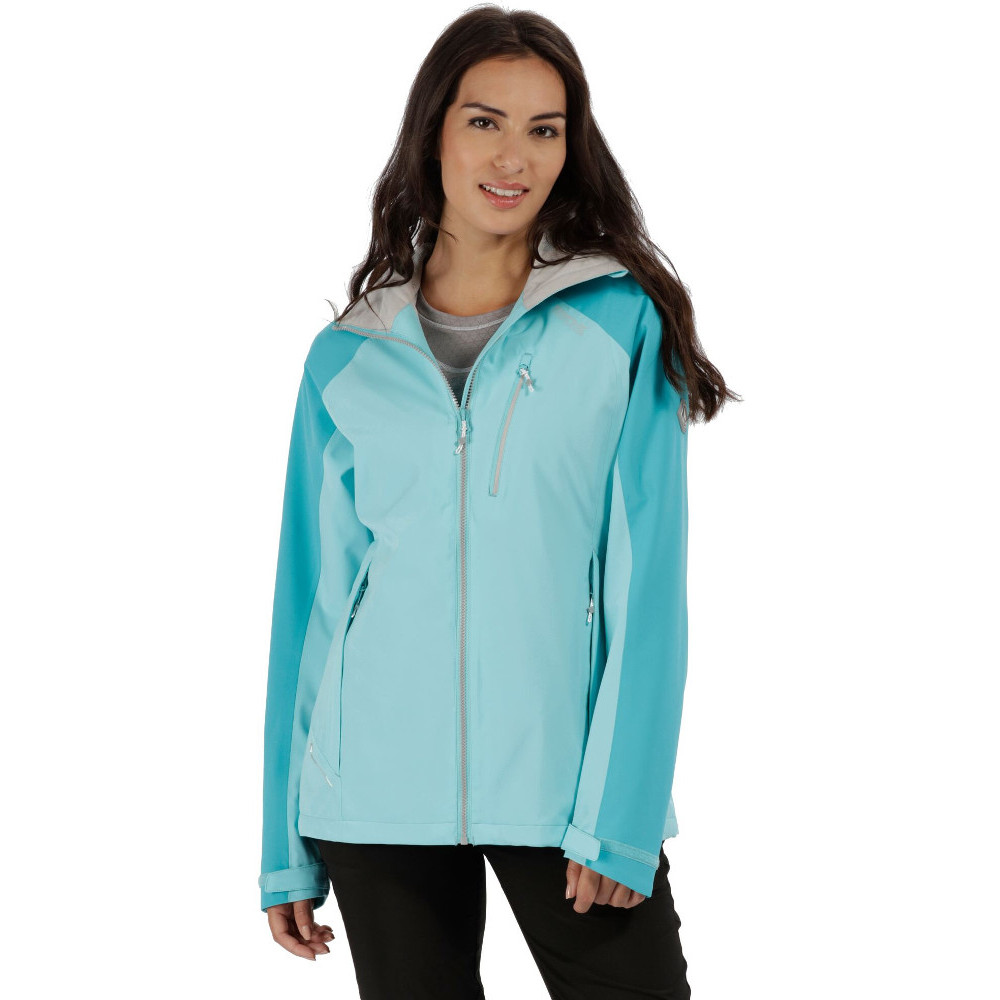 Regatta Womens Ladies Birchdale Waterproof Durable Hooded Jacket Coat ...