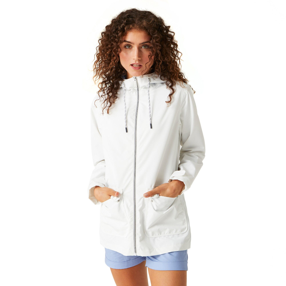 Regatta Womens Bayletta Full Zip Hooded Rain Coat | eBay