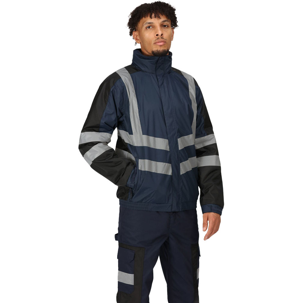 Waterproof work shop jacket mens