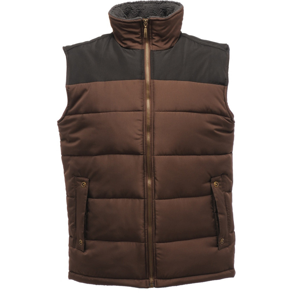 Regatta Mens Altoona Quilted Insulated Fleece Collar Gilet Bodywarmer ...