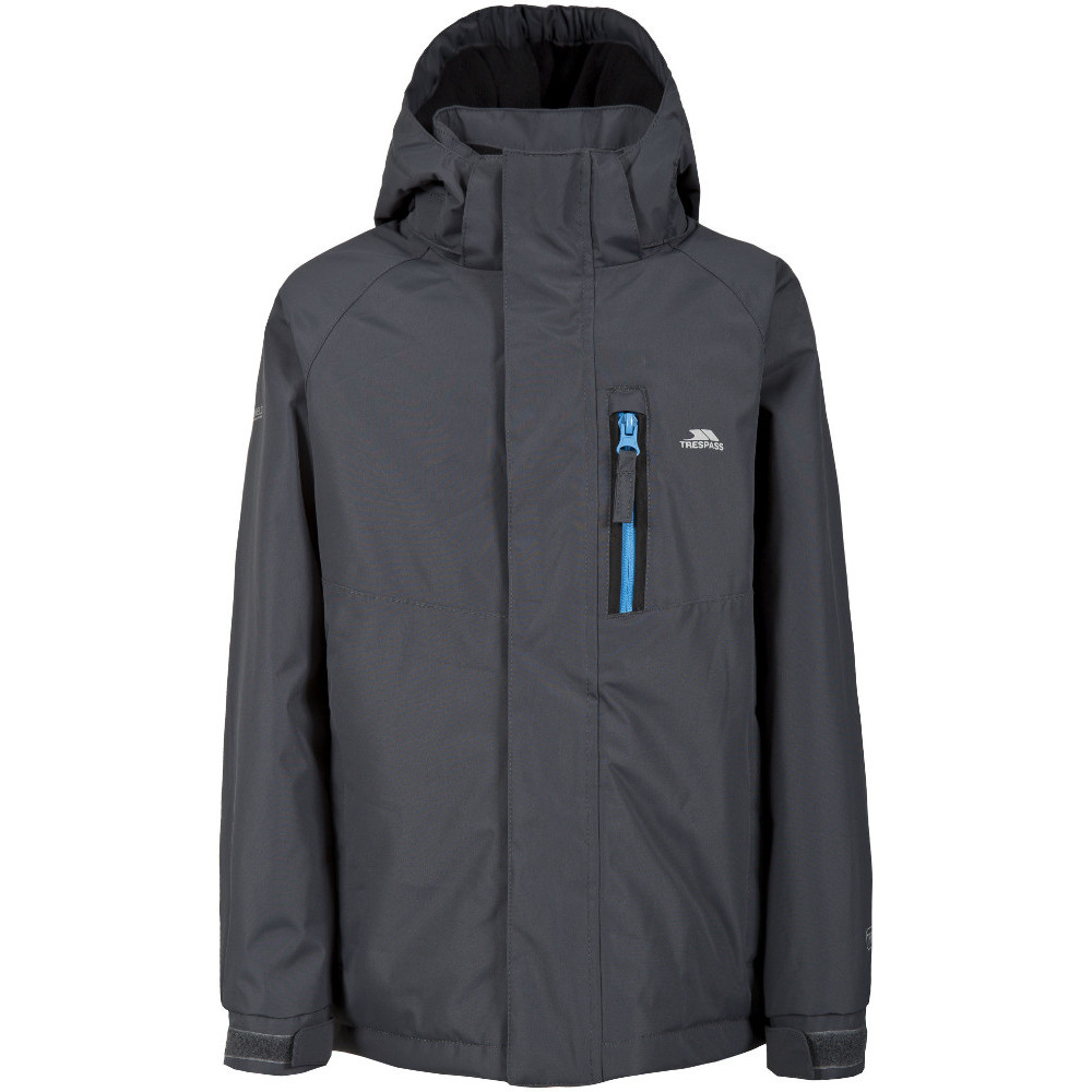 Trespass Boys Feldman Waterproof Padded Rain Coat Jacket | eBay