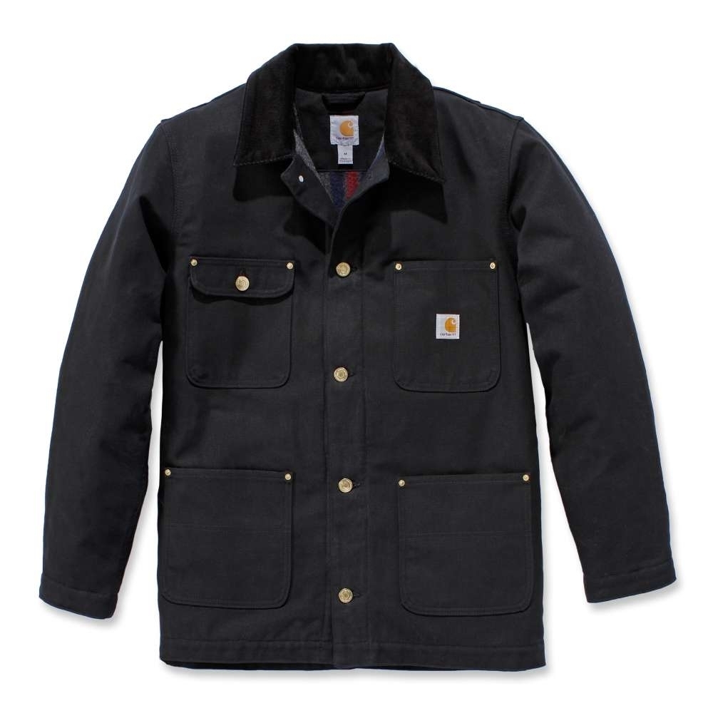 Carhartt Mens Firm Duck Chore Cotton Work Jacket Coat | Brookes