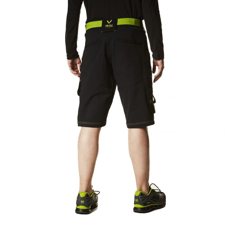 stretch work shorts mens