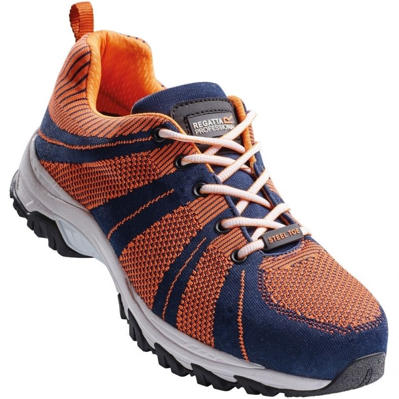 wide fit steel toe cap trainers