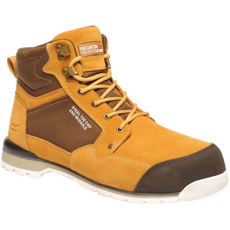 regatta steel toe cap boots