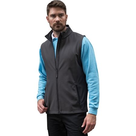 Brookes Mens Pro Full Zip Workwear Microfleece Jacket