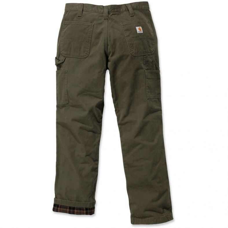 carhartt lined men's pants