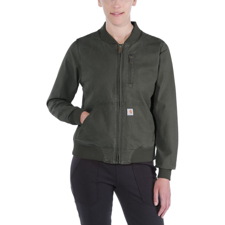Carhartt Women's Crawford Bomber Jacket - Traditions Clothing