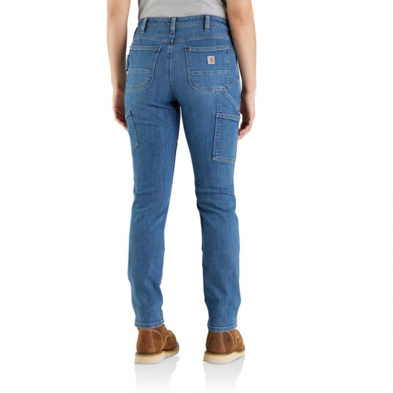 Straight leg loose fit jeans online