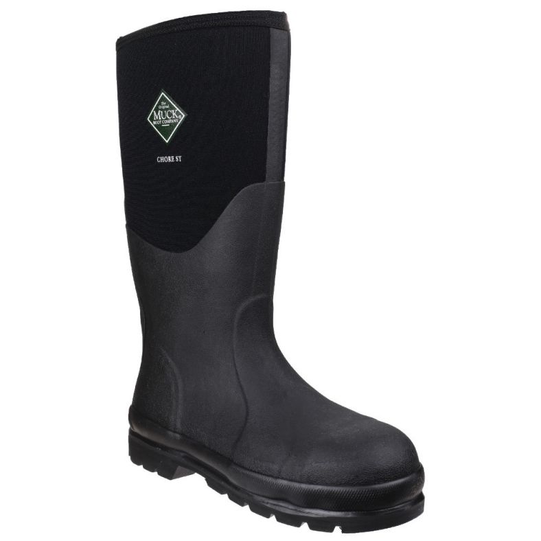 Muck Boots Mens Chore Classic Steel Toe Wellington Safety Boot | Brookes