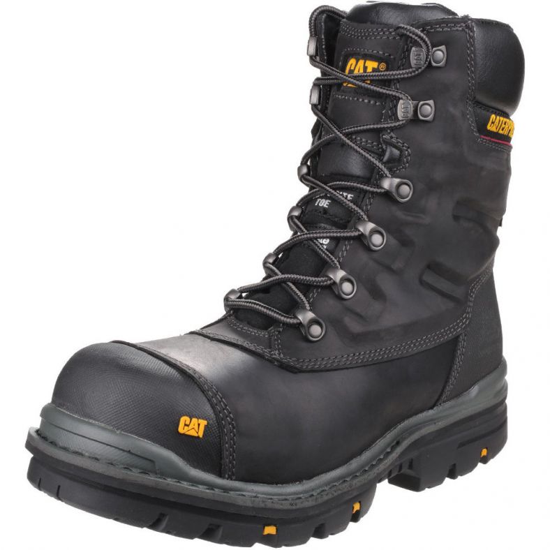 CAT Workwear Mens Premier Waterproof Leather S3 Safety Boots Brookes