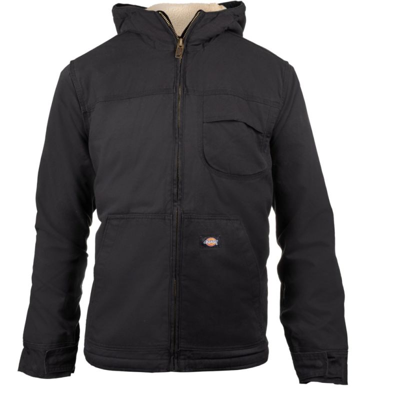 Dickies duck sherpa lined hooded jacket best sale