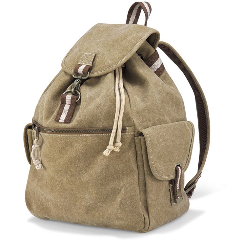 Ladies hot sale canvas backpack