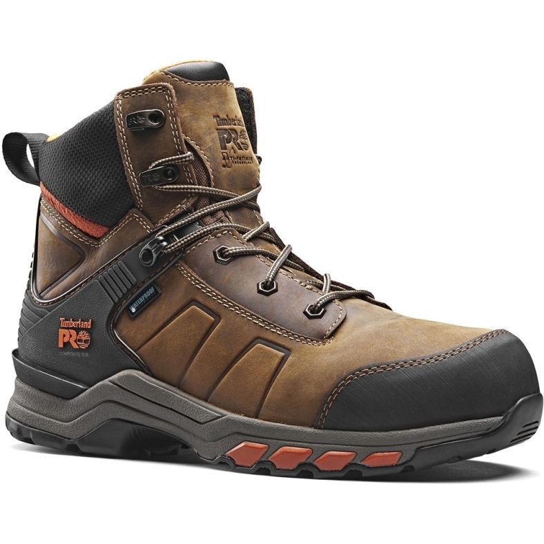 Timberland Pro Mens Hypercharge Leather Lace Up Safety Boots | Brookes