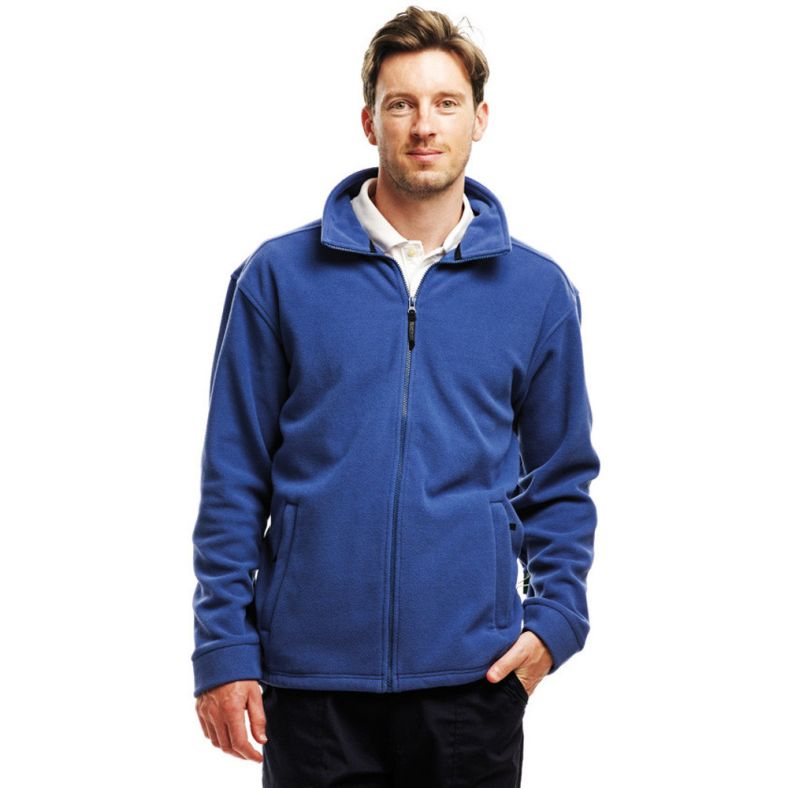 Brookes Mens Pro Full Zip Workwear Microfleece Jacket
