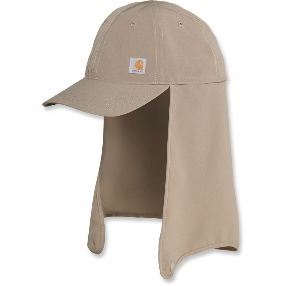 Carhartt Mens Force Extremes Angler Neck Shade Baseball Cap Brookes